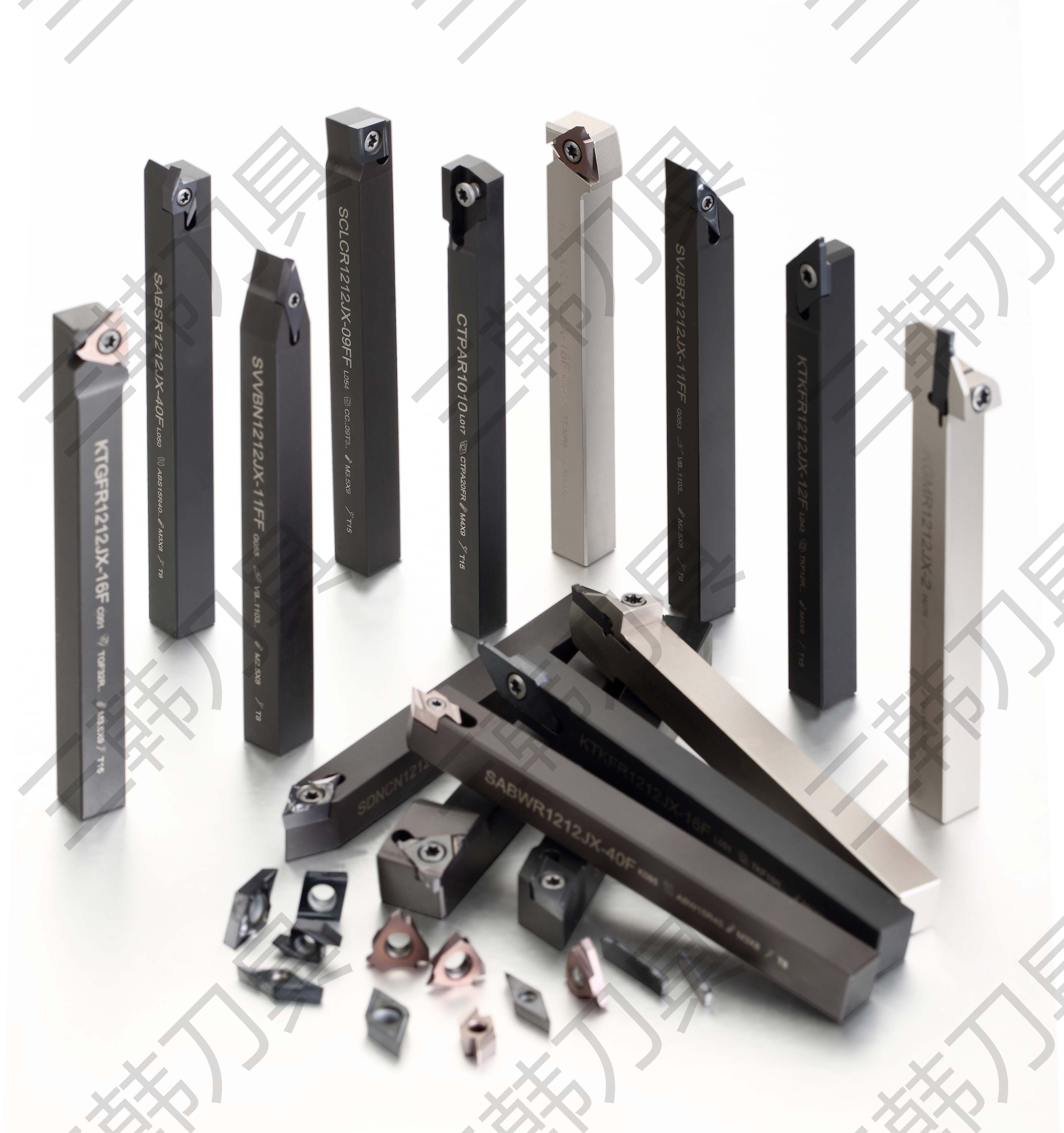 Sandhog Tungsten Carbide Insert Pemegang Alat Memusing Ketepatan Tinggi CNC untuk Automatik