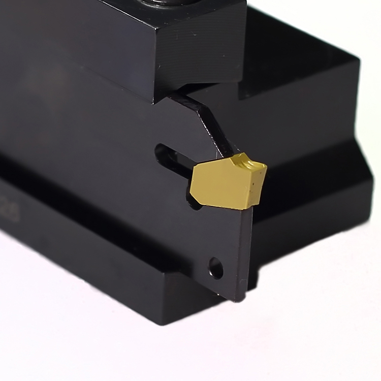 Pemegang Alat Alur Alat Pemotong CNC Sandhog dengan Sisipan Tungsten Carbide