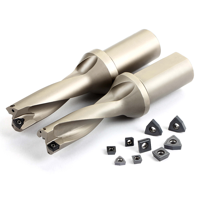 Pemegang Penggerudian Berkualiti Tinggi Sandhog Boleh Diindeks Sisipan Penggerudian Tungsten Carbide WCMT06T308