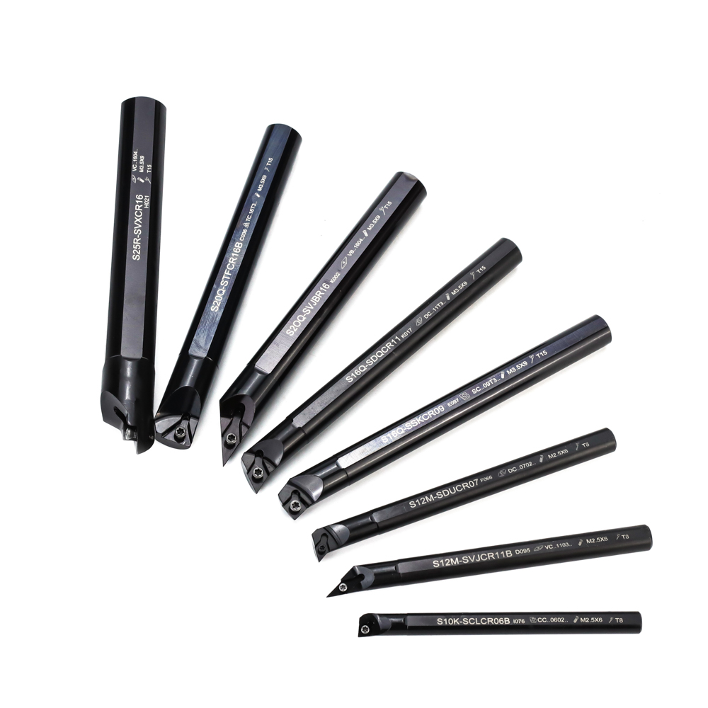 Mesin CNC Sandhog Pemegang Alat Pusing Dalaman Bar Boring S16Q-SVJBL11B