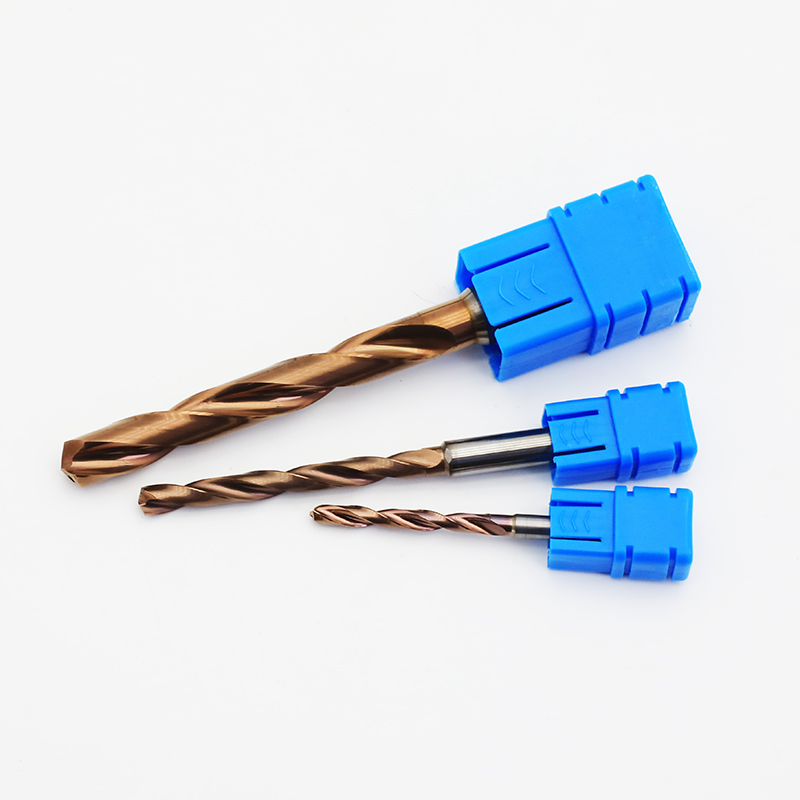 Sandhog Coolant Hole Hole Tungsten Carbide Drill Bit untuk Mesin CNC