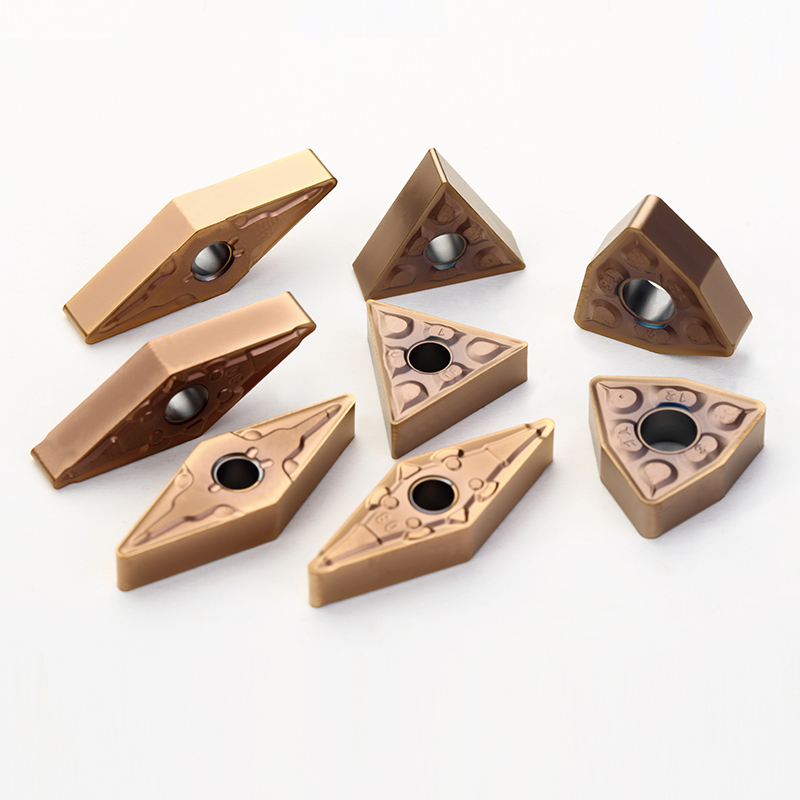 Pemegang Alat Pemotong Boleh Indeks Sandhog CNC Tungsten Carbide Turning Insert WNMG0804