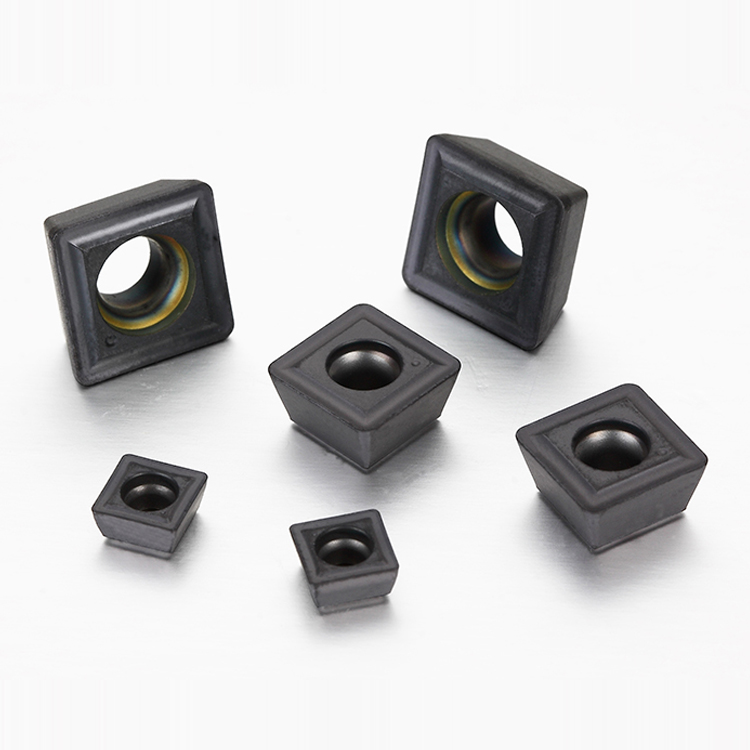 Pemegang Penggerudian Berkualiti Tinggi Sandhog Boleh Diindeks Sisipan Penggerudian Tungsten Carbide WCMT06T308